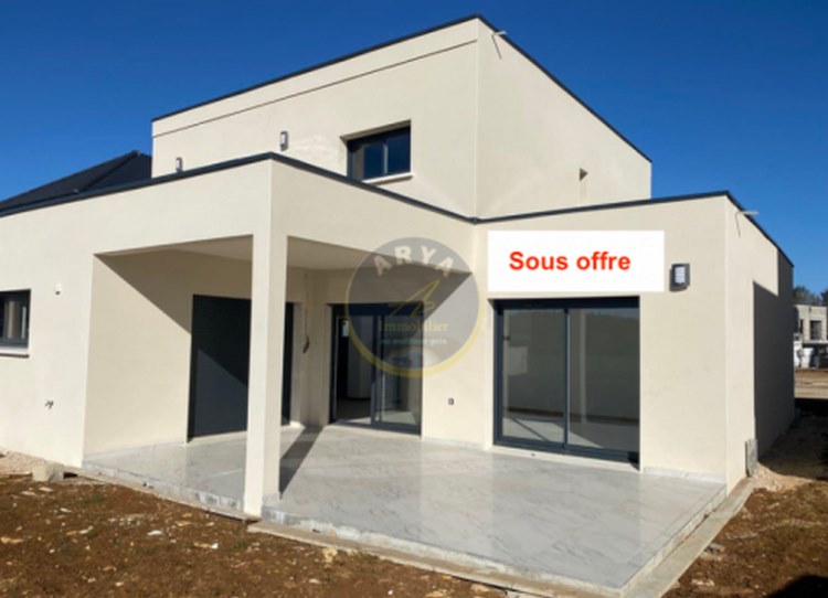 Superbe maison neuve à Fleurey-sur-Ouche, avec 4 chambres et beau terrain, Dijon, ARYA Immobilier