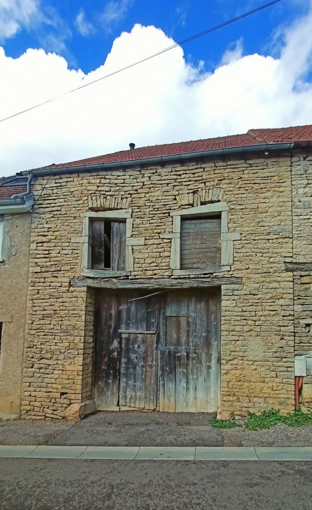 Grange à fort potentiel, très grande cave voûtée et terrain à Ancey, Dijon, ARYA Immobilier