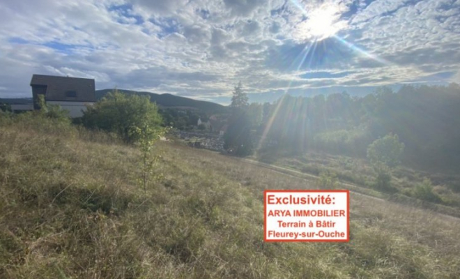 Beau terrain à Bâtir de 1600 m², avec vue dégagée à Fleurey-sur-Ouche, Dijon, ARYA Immobilier