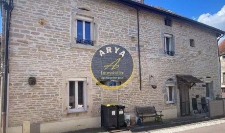 Belle maison en pierre , en très bon état, deux chambres et un bureau, Fleurey-sur-Ouche, ARYA Immobilier , estimation gratuite sous 48h